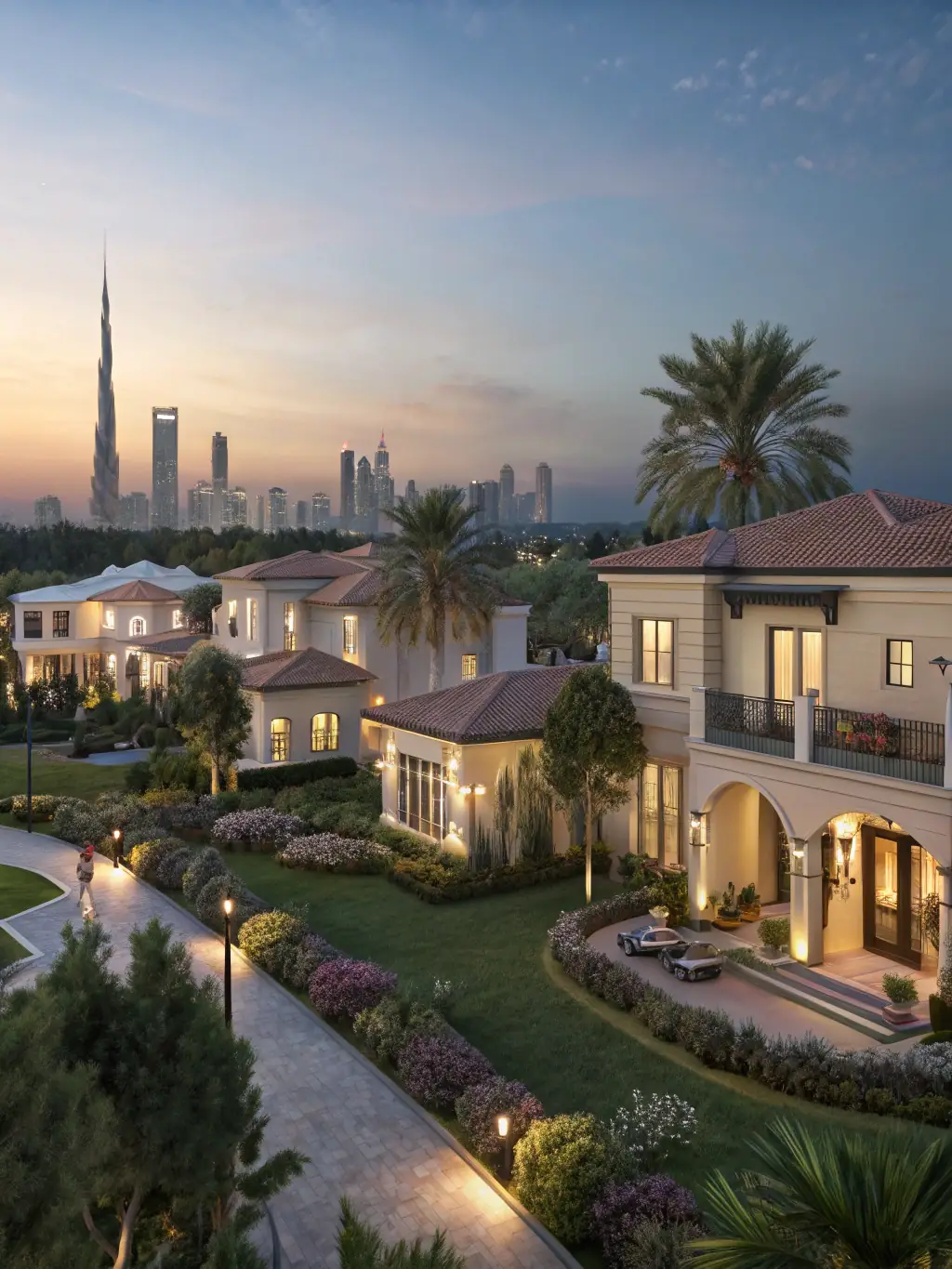 A diverse portfolio of luxury properties in Dubai and the UK, showcasing the range of investment opportunities available.